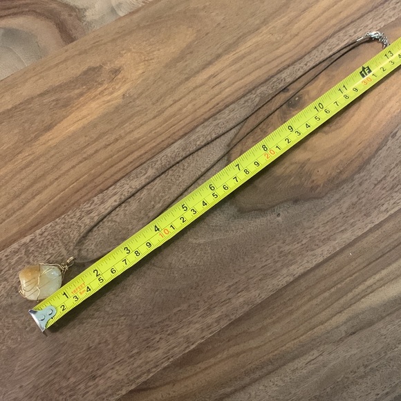 Polished Citrine necklace - Picture 4 of 4